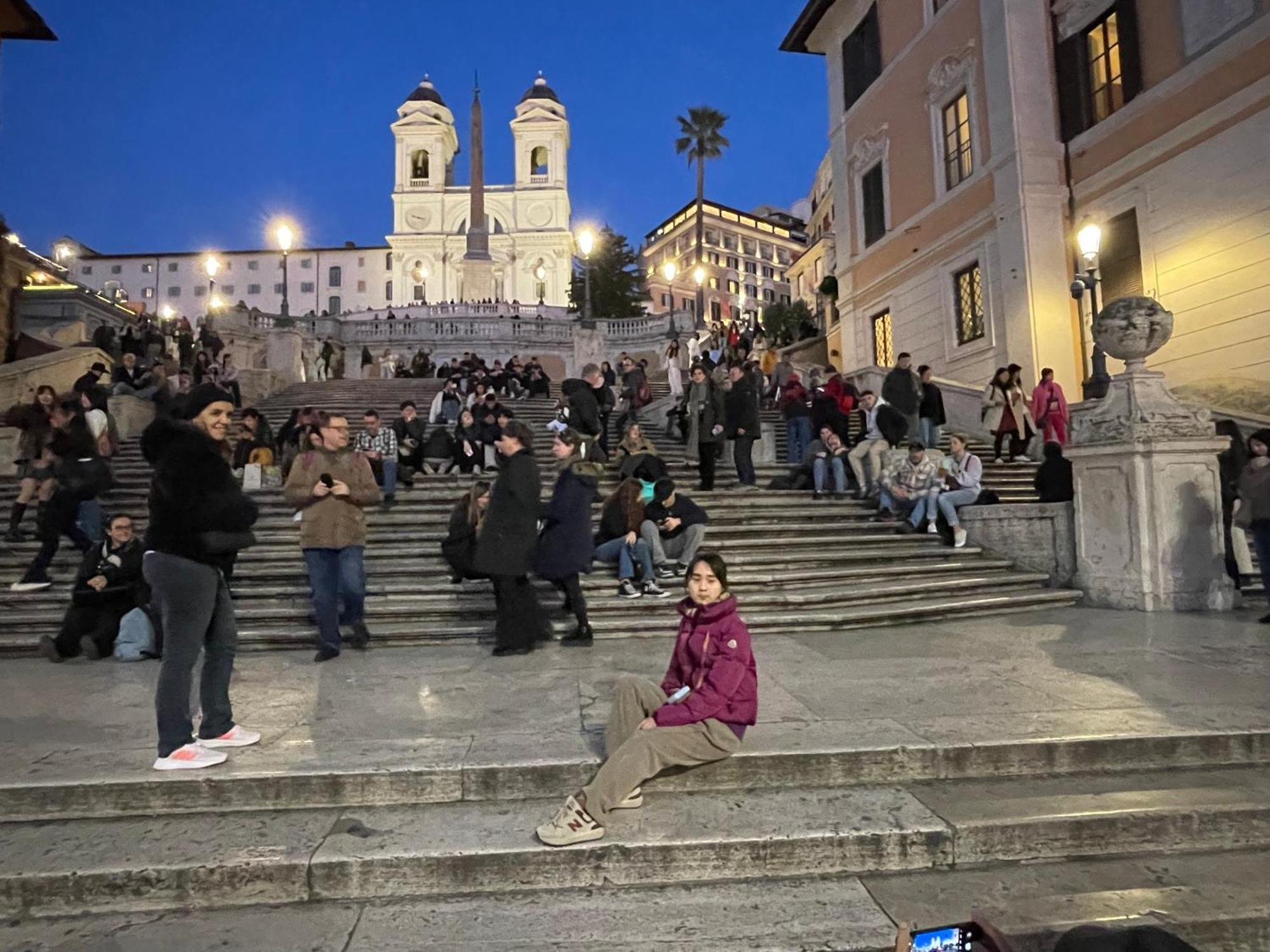Spanish Steps Rome View Экстерьер фото